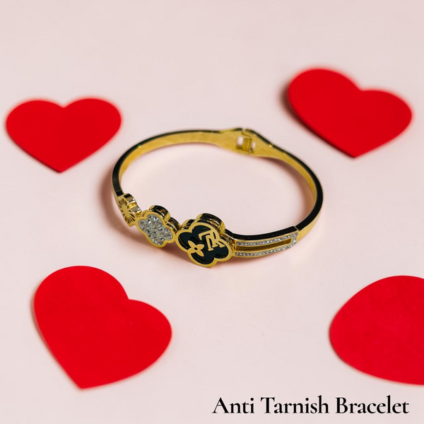 Luxury Gold Finish Anti Tarnish Bracelet-Kada